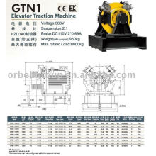 Máquina de Tracción de Ascensor (Grealess-GTN Series)